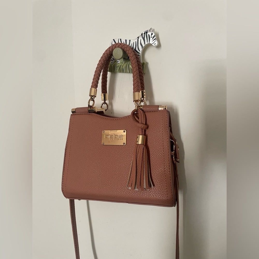 Bebe Los Angeles brown crossbody bag